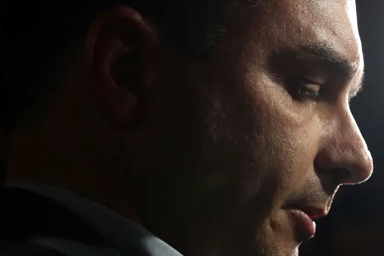 Flávio Bolsonaro: relatório do Coaf indicou 48 depósitos na conta do senador eleito que somaram R$ 96 mil, entre junho e julho de 2017 (Ricardo Moraes/Reuters)