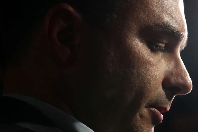 Flávio Bolsonaro: "mais uma tragédia protagonizada por menor de idade" (Ricardo Moraes/Reuters)