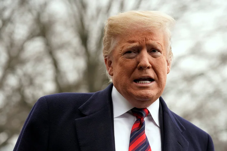 Trump acusou Spike Lee de ser "racista" contra ele durante seu discurso após receber o Oscar (Yuri Gripas/Reuters)