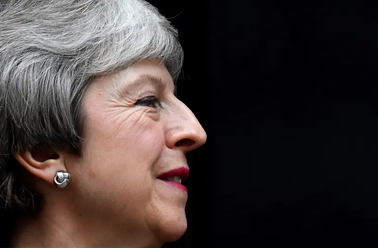 Theresa May: a fronteira da Irlanda é um entrave nas negociações do Brext (Toby Melville/Reuters)