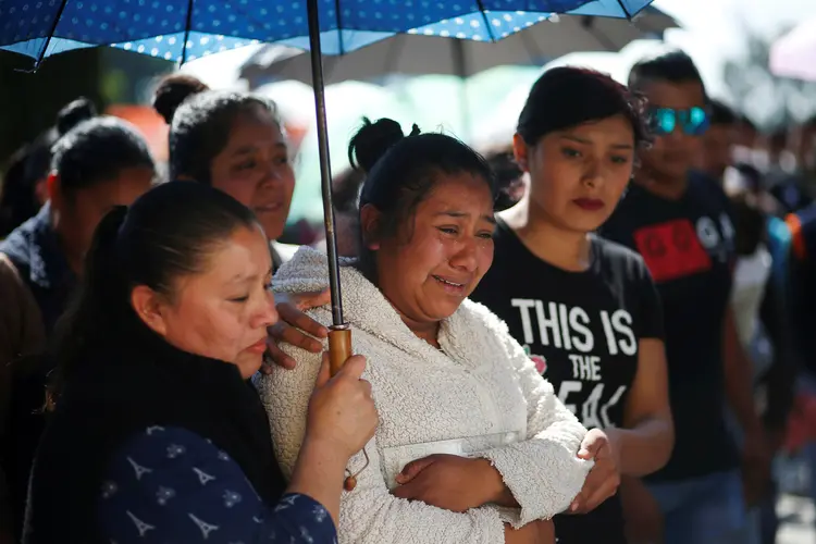 México: após o acidente, a segurança nos dutos foi reforçada com milhares de agentes (Mohammed Salem/Reuters)