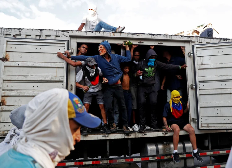 Venezuela: na última semana, o governo Maduro tem enfrentado protestos da oposição (Carlos Garcia Rawlins/Reuters)