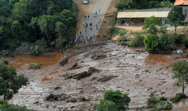 Moradores de Brumadinho: vizinhos seguem desaparecidos (Washington Alves/Reuters)