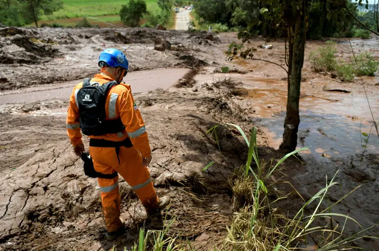 Barragem se rompe e lama invade Brumadinho, na Grande BH: se for necessário, a campanha será retomada (Washington Alves/Reuters)