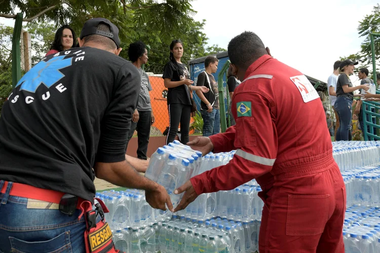 Caixa e o Banco do Brasil anunciaram a abertura de contas para receber doações para Brumadinho (Washington Alves/Reuters)