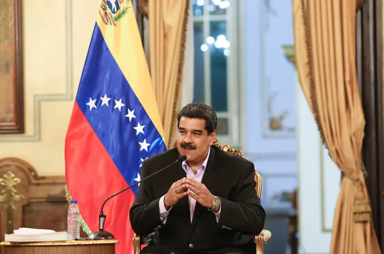 Nicolás Maduro: presidente havia fechado fronteiras no início deste ano (Miraflores Palace/Reuters)