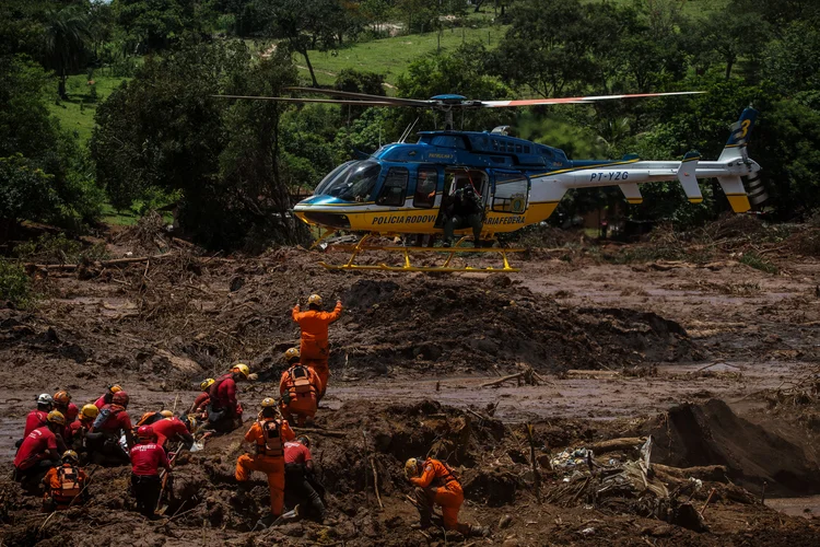 Brumadinho (MG): Tragédia da Vale foi citada em ação como consequência da ocultação de riscos pela empresa (Victor Moriyama/Bloomberg)