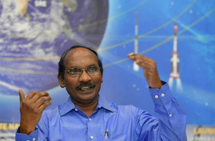 Kailasavadivoo Sivan, chefe da agência espacial, diz que a Índia enviará sua primeira missão tripulada ao espaço até dezembro de 2021 (Manjunath Kiran/AFP)