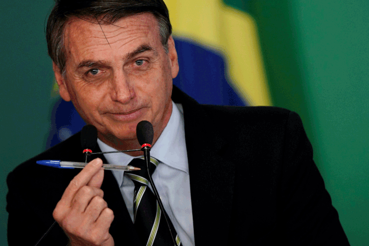 Bolsonaro: Fórum de Davos será estreia internacional do presidente (Ueslei Marcelino/Reuters)