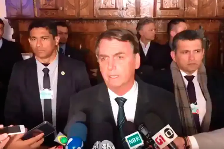 Bolsonaro: presidente disse que o Brasil está tomando medidas para que o mundo "restabeleça confiança em nós" e para que os negócios "voltem a florescer sem viés ideológico" (Twitter/Reprodução)