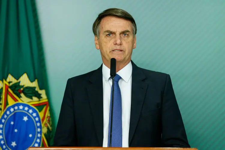 Jair Bolsonaro: governo do presidente é bem avaliado por 38,9 por cento dos brasileiros (Isac Nobrega/Presidência/Reuters)
