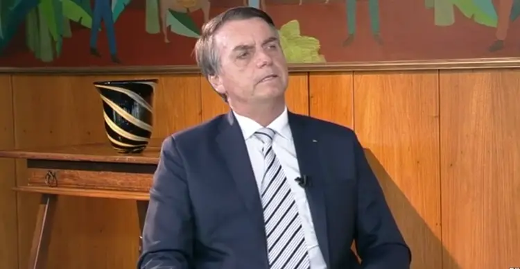 Bolsonaro: em 2016, Bolsonaro gravou um vídeo em que pede votos para Nagem, então candidato a vereador em Curitiba (YouTube/Reprodução)
