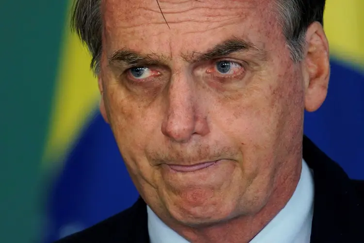 Bolsonaro: presidente mandou confiscar celulares em reuniões do governo (Ueslei Marcelino/Reuters)