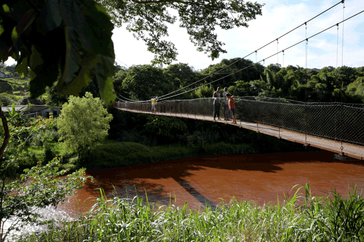 Brumadinho: Mineração era principal atividade econômica da cidade (Washington Alves/Reuters)