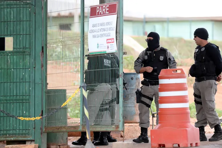 Força Nacional faz operação, após onda de violência no Ceará (Paulo Whitaker/Reuters)