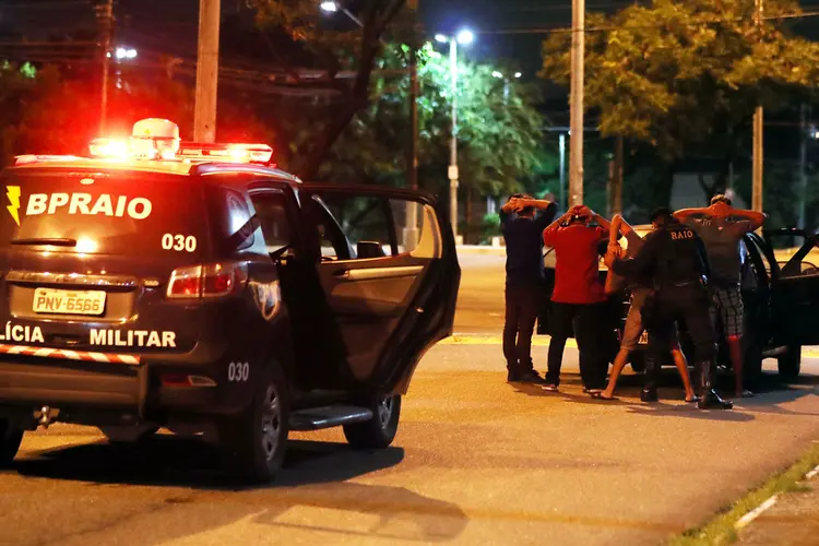 Ceará: estado vive em estado de alerta e soldados da Força Nacional foram enviados para conter violência (Paulo Whitaker/Reuters)