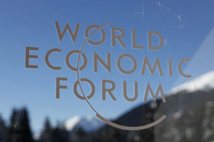 Fórum Econômico Mundial de Davos (Jason Alden/Bloomberg/Bloomberg)