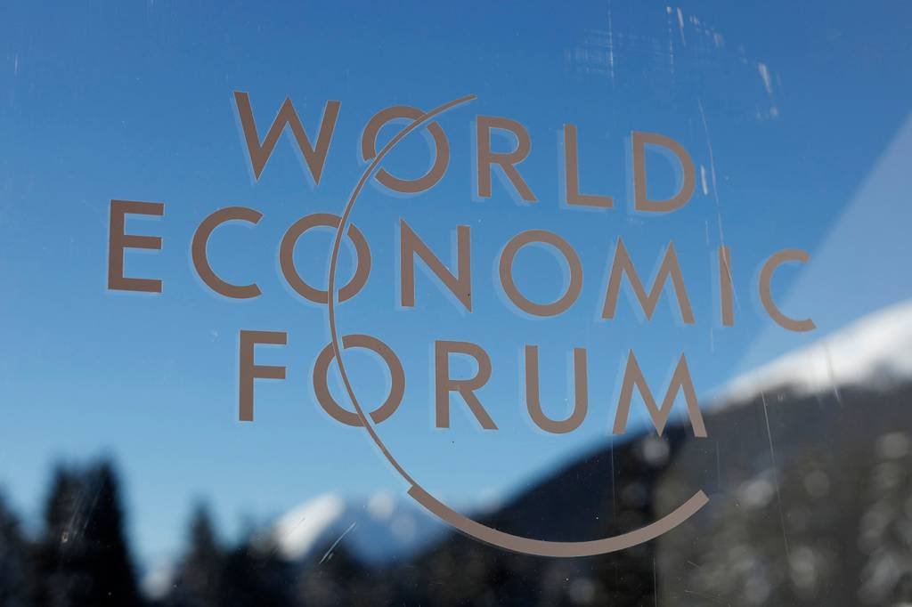 Fórum Econômico Mundial de Davos (Jason Alden/Bloomberg/Bloomberg)
