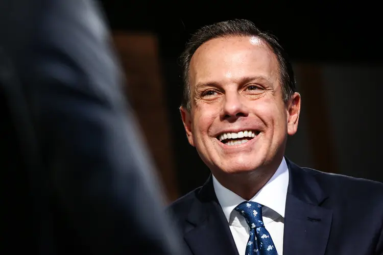 Ideia de João Doria é que Rodrigo Garcia assuma o Palácio dos Bandeirantes por pelo menos 8 meses e dispute a reeleição com apoio do PSDB (Christopher Goodney/Bloomberg/Bloomberg)