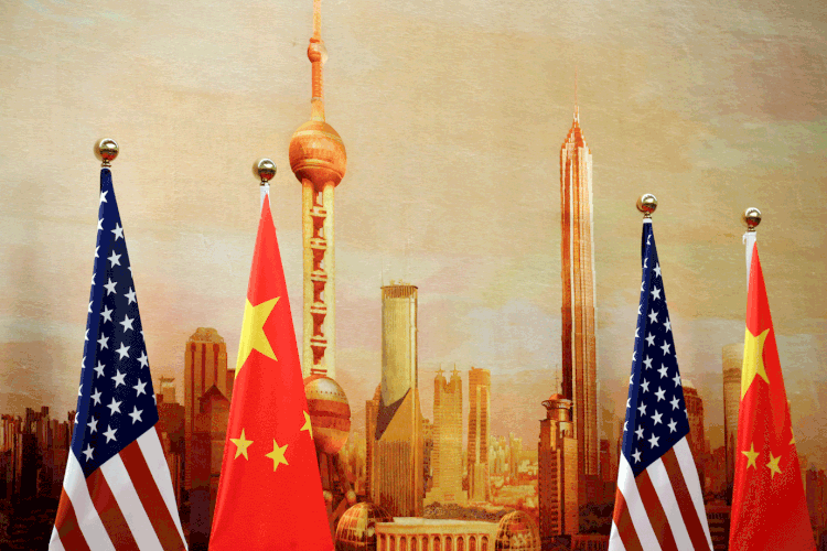 China e Estados Unidos: "A China manteve suas promessas e isto nunca mudou", afirmou o porta-voz do ministério chinês (Jason Lee/Reuters)