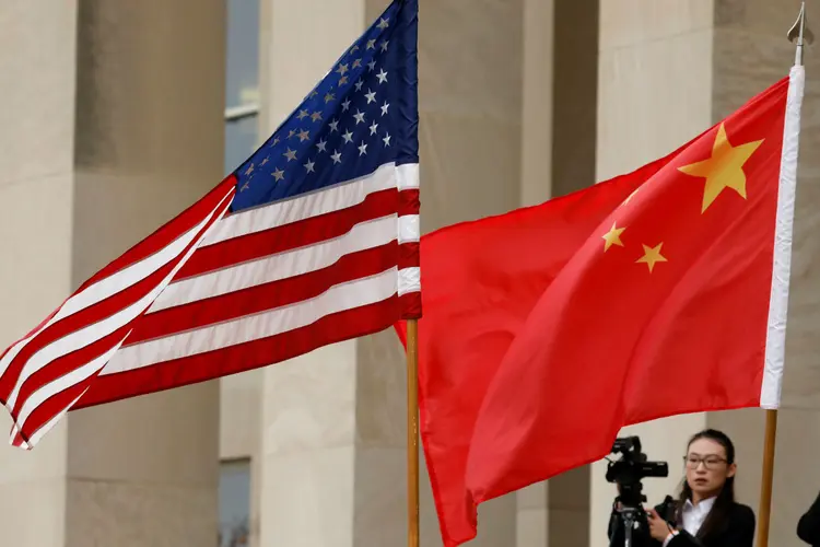 Estados Unidos e China: decisão do Congresso Nacional do Povo pode facilitar acordo comercial (Yuri Gripas/Reuters)