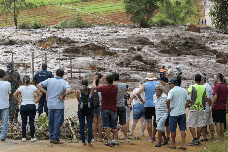 Brumadinho: Famílias ficaram desabrigadas após desastre ambiental em MG (Washington Alves/Reuters)