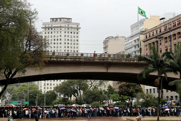 Desemprego: taxa de desocupação no Brasil ficou em 11,6% no trimestre encerrado em dezembro de 2018 (Paulo Whitaker/Reuters)