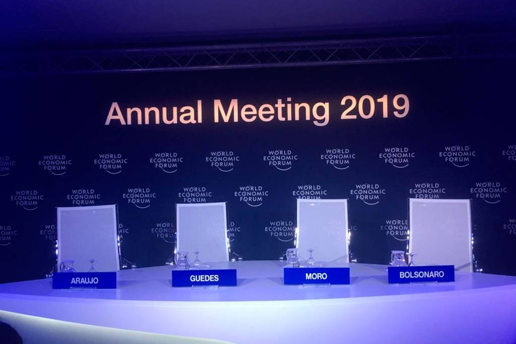 Bolsonaro cancela de última hora entrevista coletiva em Davos