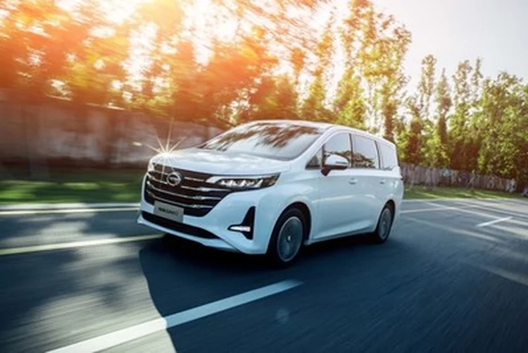 Minivan GM6 da GAC Motor (PRNewsfoto/GAC Motor)