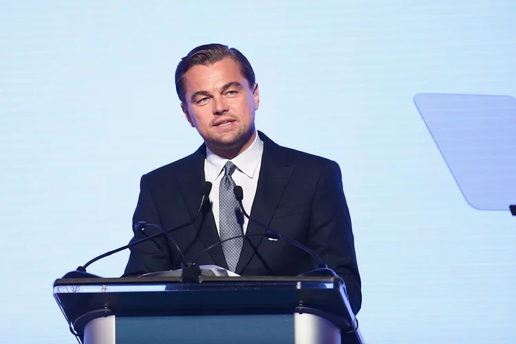 Leonardo DiCaprio: ator aderiu ao "10 year challege" e usou o Instagram para denunciar o desmatamento na Amazônia (Tommaso Boddi/Getty Images)