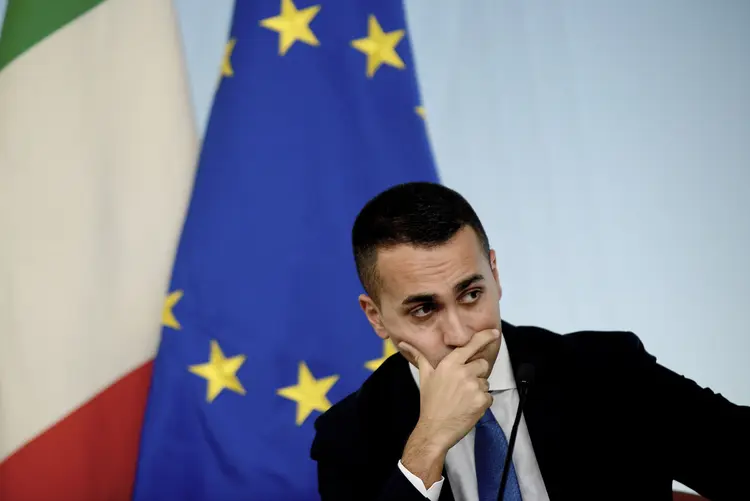 Di Maio: "Talvez ela se esqueça de quando o seu presidente, falando do nosso governo, nos comparou com a hanseníase" (Simona Granati/Getty Images)