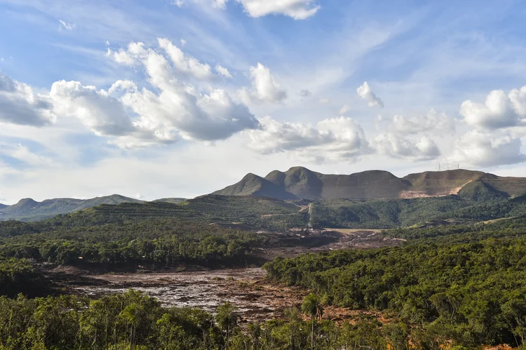 Mina Córrego do Feijão, perto da cidade de Brumadinho, no estado de Minas Gerias: após desastre na barragem, governo irá avaliar atuação de órgão fiscalizador (Pedro Vilela/Getty Images)