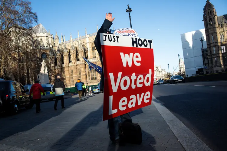 Brexit: a saída do Reino Unido da União Europeia está prevista para o dia 29 de março (Jack Taylor/Getty Images)