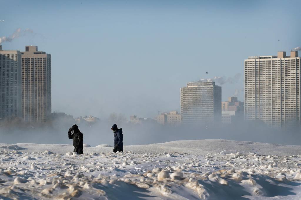 Vórtice polar deixa pelo menos 12 mortos nos Estados Unidos