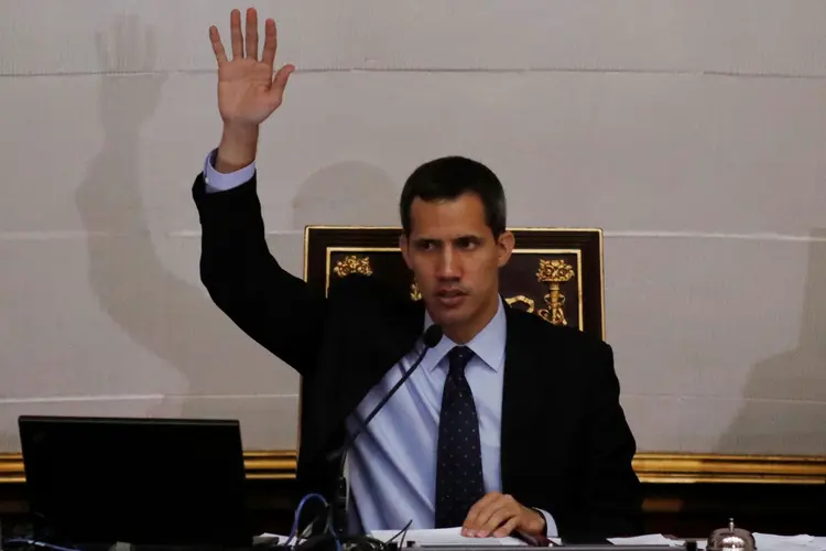 Juan Guaidó: Líder da assembleia se autoproclamou presidente interino do país (Carlos Garcia Rawlins/Reuters)