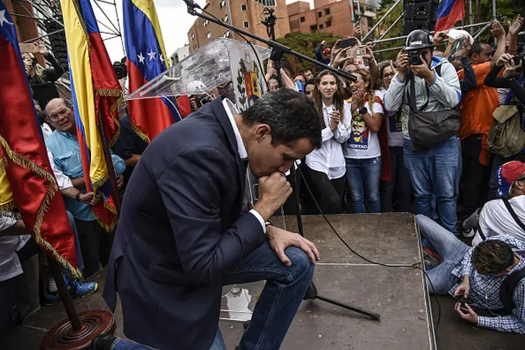 Guaidó: autoproclamado presidente interino da Venezuela será investigado (Carlos Becerra/Getty Images)