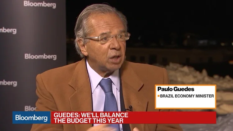 O ministro da Economia, Paulo Guedes