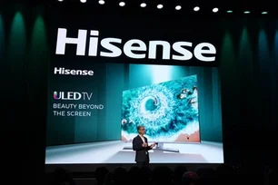 Imagem referente à matéria: Hisense aposta em tecnologia de exibição e IA