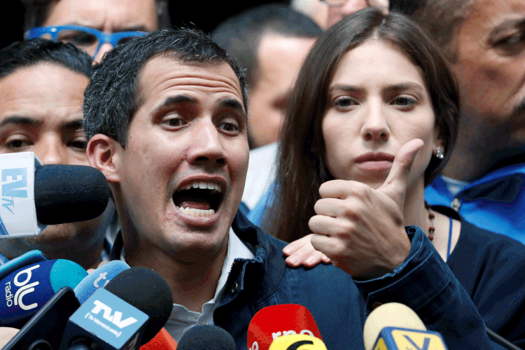 Juan Guaidó: Líder opositor se autodeclarou presidente venezuelano (Carlos Garcia Rawlins/Reuters)