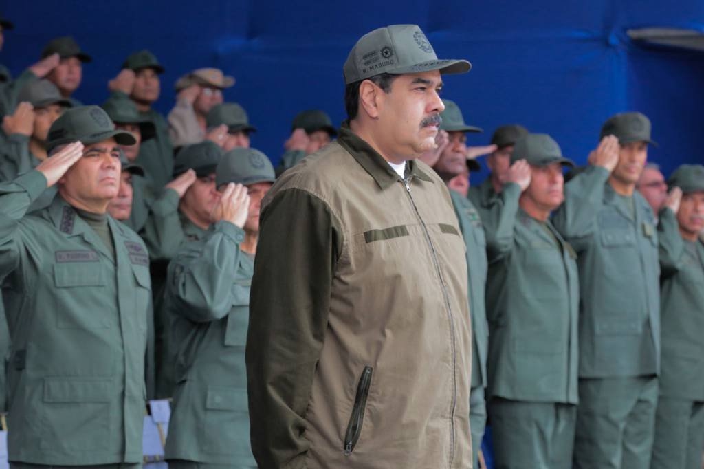 Generais venezuelanos ratificam apoio a Nicolás Maduro