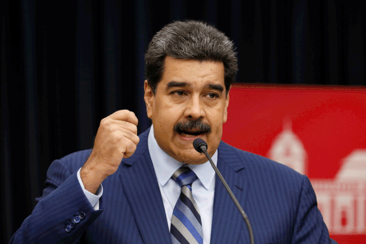 Nicolás Maduro: presidente da Venezuela chamou nesta segunda-feira Jair Bolsonaro de "Hitler dos tempos modernos" (Marco Bello/Reuters)