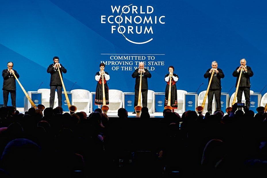 Fórum Econômico Mundial: sem Trump, nem Xi Jinping, o evento estava esvaziado | Arnd Wiegmann/Reuters / 