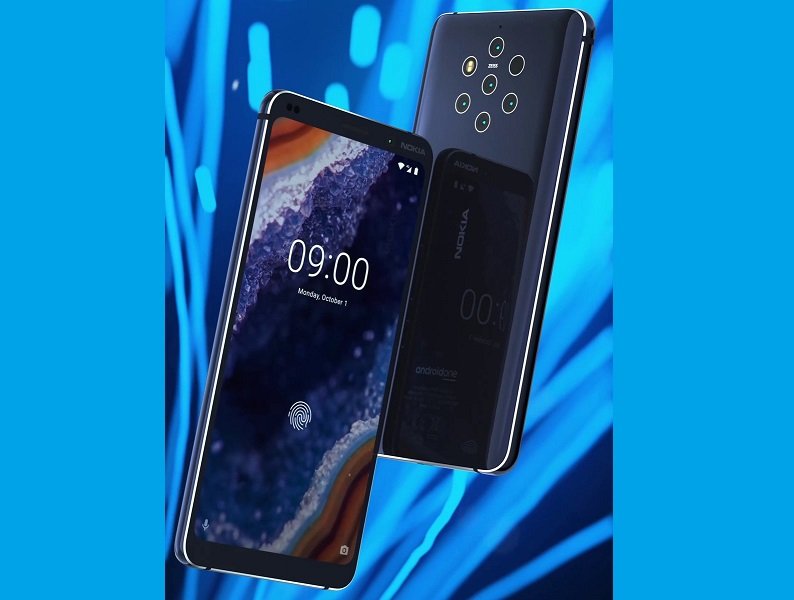 Smartphone da Nokia com 5 câmeras pode ser lançado em breve