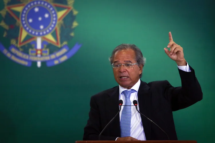 Paulo Guedes, ministro da Economia do governo Bolsonaro (Andre Coelho/Bloomberg/Bloomberg)