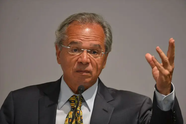 Paulo Guedes: Ministro da economia se mostra otimista com mudanças do governo Bolsonaro (Valter Campanato/Agência Brasil)