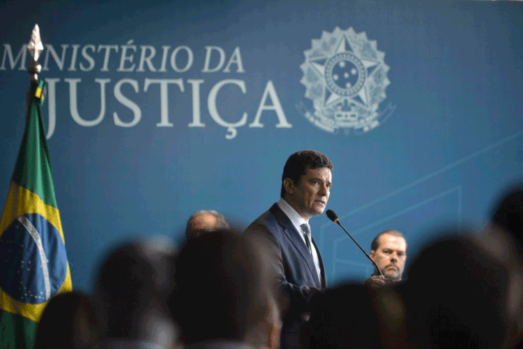 Sérgio Moro: Ofício entregue ao ministro da Justiça pede medidas urgentes (Marcelo Casal Jr/Agência Brasil)