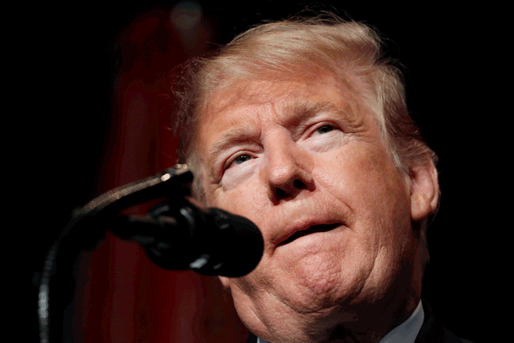 Donald Trump: Presidente alega que está defendendo o país (Kevin Lamarque/Reuters)
