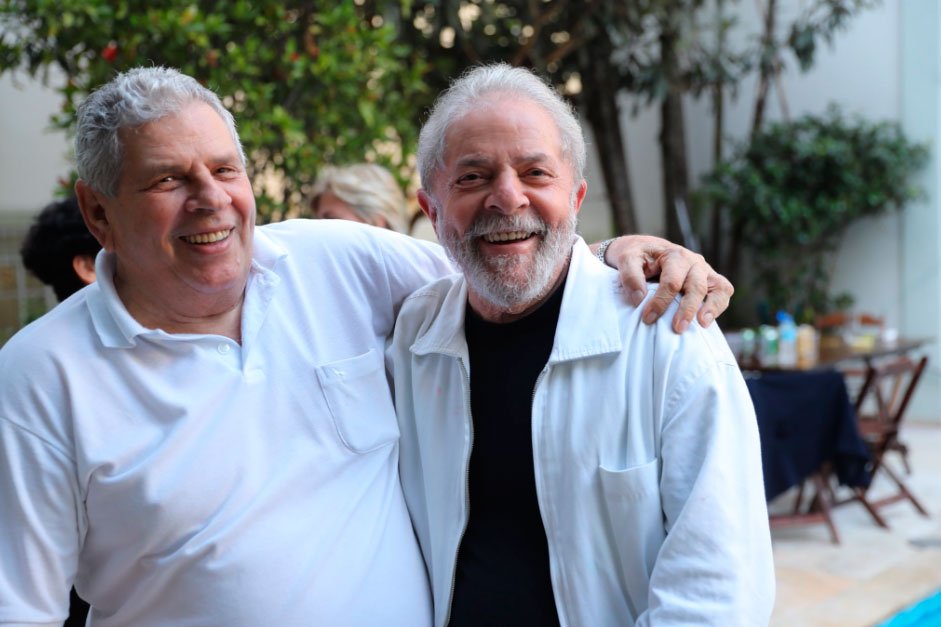Vavá: irmão de Lula tinha 78 anos e combatia um câncer de pulmão (Lula/Twitter/Divulgação)
