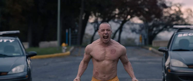 O ator James McAvoy em "Vidro" (2019) (Universal Pictures/Divulgação)