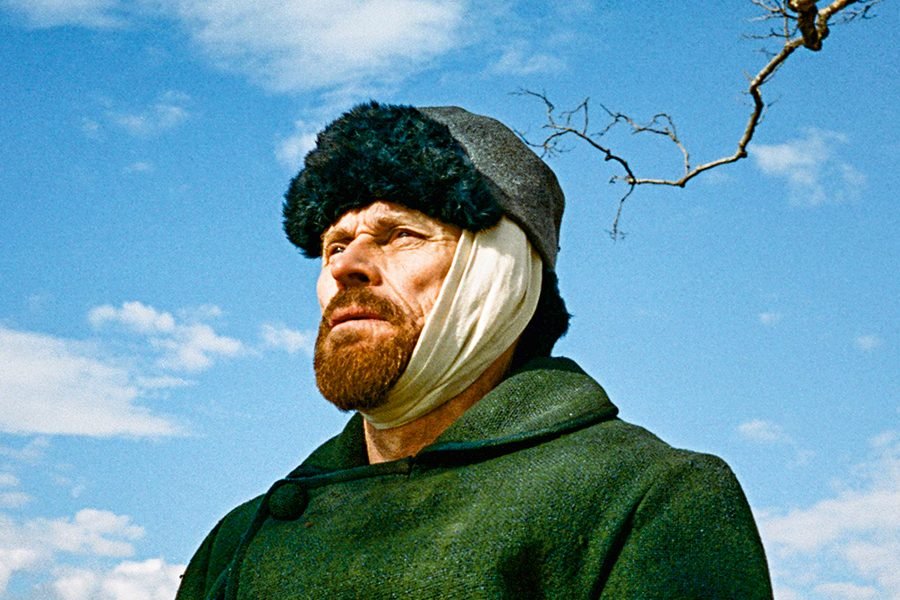 Willem Dafoe no papel de Vincent Van Gogh (Lily Gavin/Divulgação)